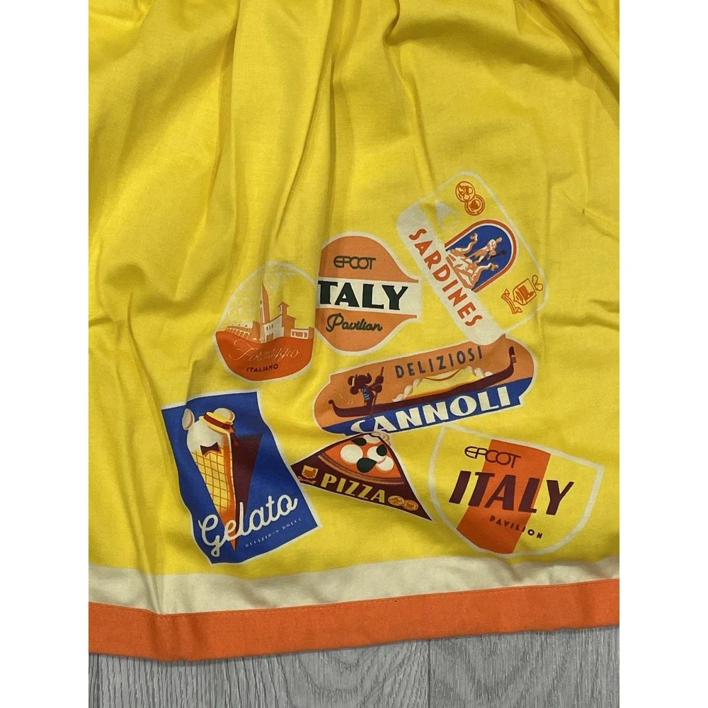 NEW Walt‎ Disney Parks EPCOT Italy Pavilion Postcard Adult Size Cooking Apron